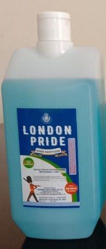 Blue Color And 1 Litre Commercial Alcohol Based Hand Sanitizer
