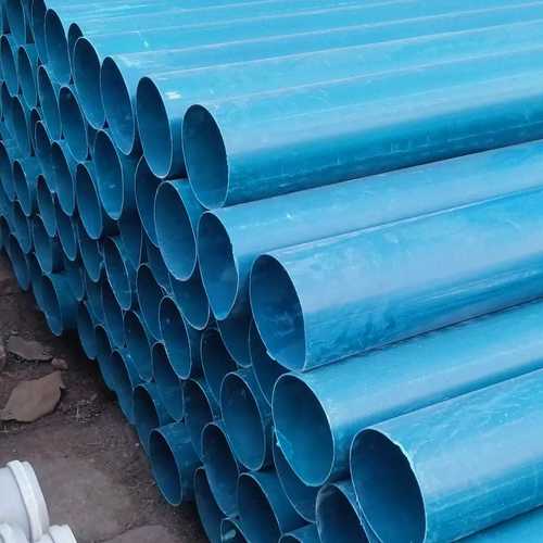 Blue Pvc Swr Round Pipe With 110 Mm Diameter And 20 Feet Length Outer ...