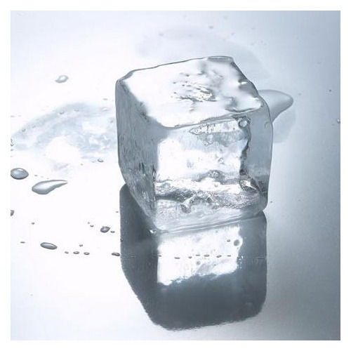 Cool And Refreshed Crystal Clear Transparent Square Shape Chill Ice Cubes