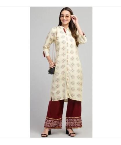 Buy Textured Palazzo Pants with Semi-Elasticated Waistband Online at Best  Prices in India - JioMart.