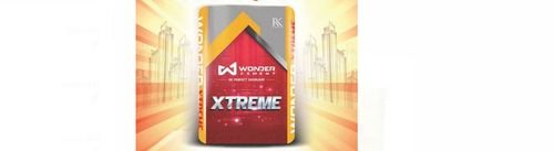 Grey Color Wonder Cement Xtreme For Construction Sites With High Boding Capacity