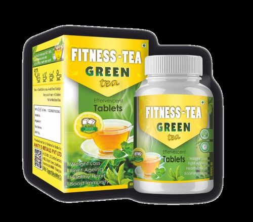 Herbal 100 % Natural Vegetarian Immuno-Booster Vegetarian Green Tea Effervescent Tablet Grade: Medicine Grade