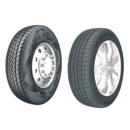 Flat Tire Highly Durable Fine Finish Rubber Black Small Size Car Tyre