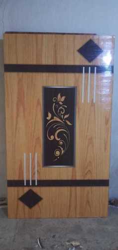 Brown Highly Durable Membrane Designer Printed Wooden Door