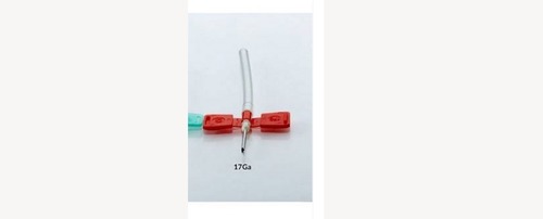 Stainless Steel AV Fistula Needle - 15cm Length, 17 Gauge Size | Lightweight, Portable, Disposable, Single Use for Hospital Use