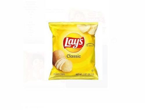 No Added Preservatives Excellent Taste Crispy And Crunchy Lays Classic Salted Potato Chips