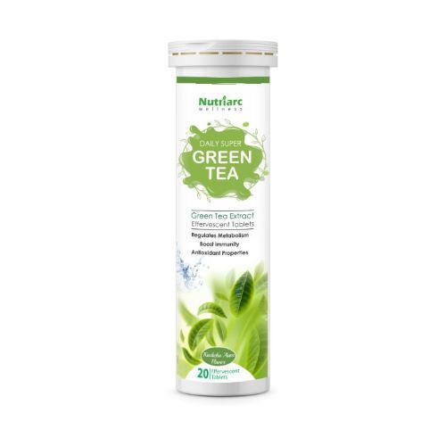Rich In Antioxidants And Polyphenols Green Tea Effervescent Tablet