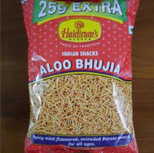 Rich Spicy Crunchy Natural Taste Classic Haldiram Aaloo Bhujiya Namkeen
