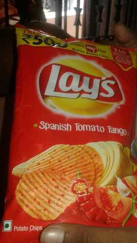 Spicy Masala Texture Crispy And Crunchy Taste Spanish Tomato Tangy Lays Chips