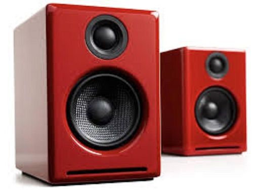 Waterproof And Long Durable Red Music Computer Speaker With Wire  Cabinet Material: Plastic