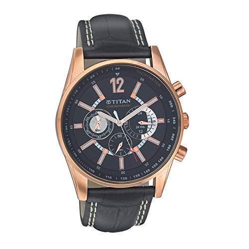Titan Octane Analog Black Dial Men's Watch 90092KM03 – The Watch Factory ®