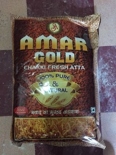 100% Natural Healthy Hygienically Prepared Nutrition Rich Amar Gold Chakki Fresh Atta