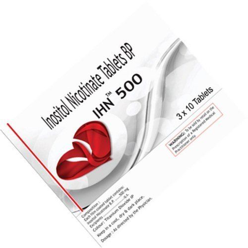 IHN 500- Inositol Hexanicotinate Tablets