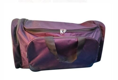 Multi Color Luggage Carry Bag With Cotton Fabric With 3 Layers Extendable Zipper Design 