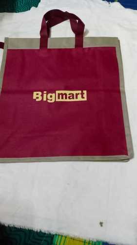 Maroon Short Handle Length Polyester Jewelry Carry Bags With Zip Closure And Size 10x14 Inch 