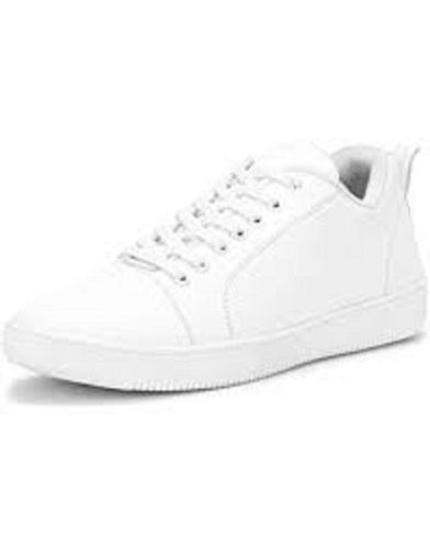 Washable Men'S Comfortably Fit Lightweight Flexible And Breathable White Casual Shoes