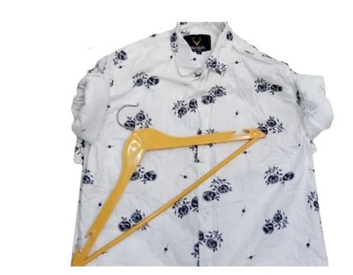 Pure Cotton And White Color Printed Full Sleeves Shirt For Mens