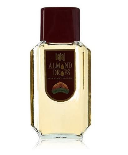 100 Percent Natural Fresh Fragrance Yellow Bajaj Almond Drop Hair Oil