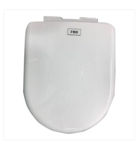 100 Percent Plastic Materialwhite Color Western Toilet Seat Cover Strong And Durable