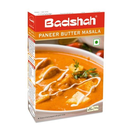 Badshah Natural And Fresh Raw Paneer Butter Masala Source Of Protein, Pack Of 100 Gram