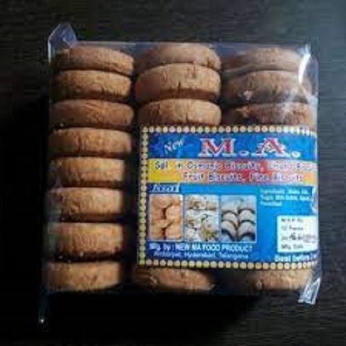 Delicious Healthy Rich Natural Taste Round Fresh M.A Atta Biscuits For Snacks Fat Content (%): 5 Percentage ( % )