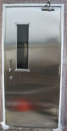 Silver Touch Light Weight Durable Long Lasting Strong Solid Steel Doors For Residential And Commerical Use