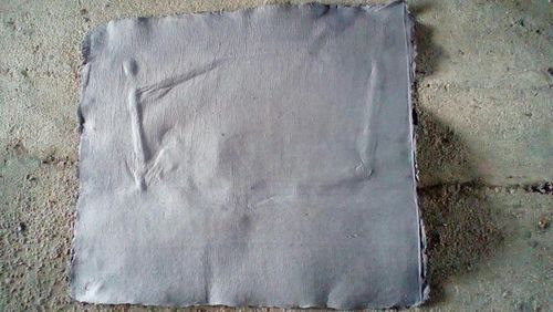 Lightweight And Handmade Light Blue Cotton Rag Pulp Sheet For Industrial Use