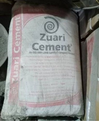 Long Life Higher Strength Gray Zuari Cement For Construction Use