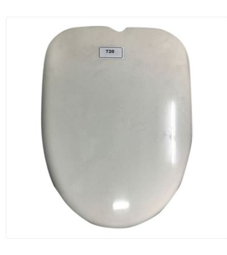 Bathroom Accessories Lvory Color High Quality Plastic Material Big Bull Toilet Seat Cover And Weight 500 Gm