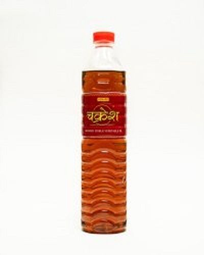 Common Purity 100 Percent Rich Natural Taste Chakresh Kachi Ghani Mustard Oil For Cooking, 1 Litre