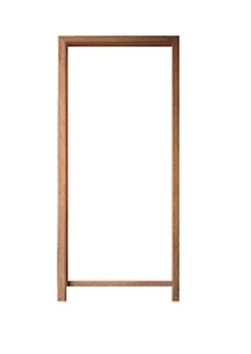 Strong And Durable Brown Color Solid Wooden Frame For Door, Window Design: No