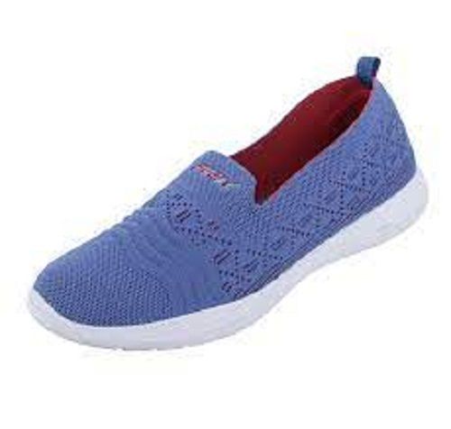  Sky Blue And White Color Fashion Shoes For Ladies, Good Quality, Rough And Tough Use