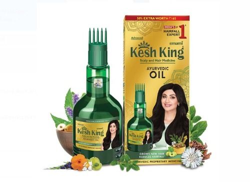 Green 300 Ml Kesh King Hair Oil For Growth New Hair And Reduce Hairfall