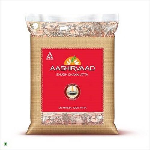 Aashirvaad Shudh Chakki Atta 5 Kg With High Nutritious Values Additives: Gram Flour