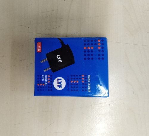 Light Weighted Black Electric Lyf Jio Digital Mobile Phones Charger Safe and Convenient To Use