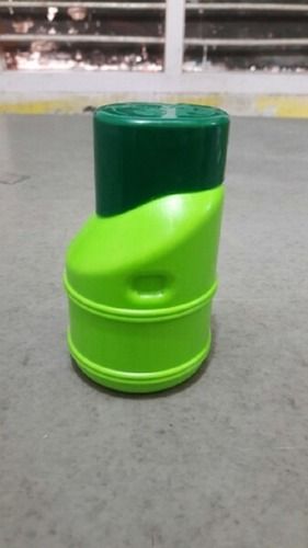 Green Plastic Agro Round Shape Bottle With Screw Cap For Agricultural Uses