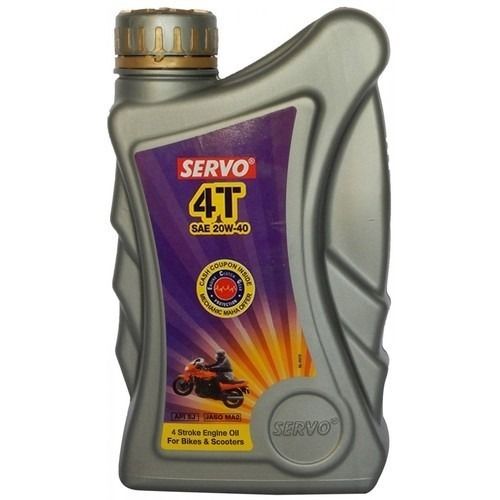 Servo 4T Zoom 10W30 Engine Oil Grade Sae 20W-40 Vehicle Type Scooter Motorcycle Ash %: 10%