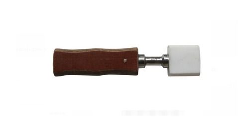 Ss With Wooden Handle T-Eflon Tip Impactor Used By Orthopedics