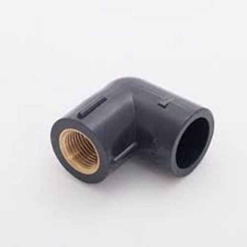 Strong And Durable 90 Degree Aizar Pvc And Brass Grey Elbow Used For Pipe Fitting Length: 10 Millimeter (Mm)