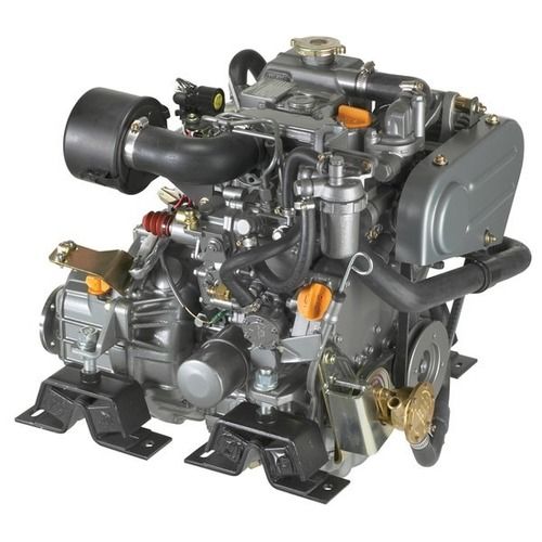 Sturdy Design Reliable Service Life Mild Steel Double Phase Industrial Diesel Engine Frequency (Mhz): 50-60 Megahertz (Mhz)