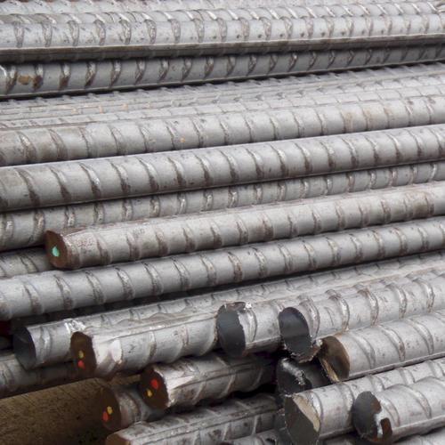 TMT Bars - 12mm Fe 550 Mild Steel Round Bars, Silver Color, Cold Drawn, 12 Meter Length, Lightweight and Durable for Heavy Impact Applications