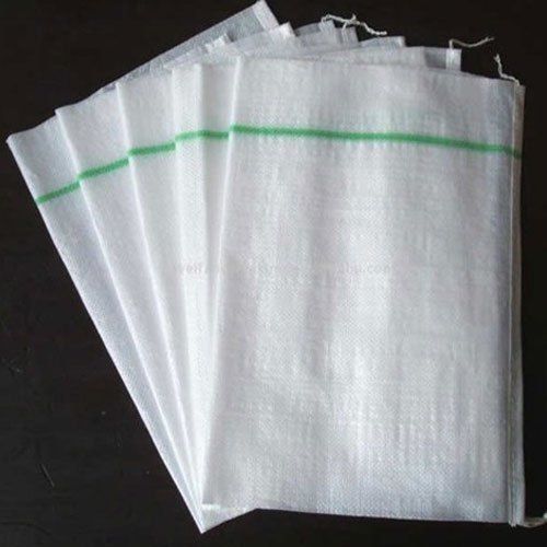 50kg White Plain HDPE Bag For Packaging 24x36inch