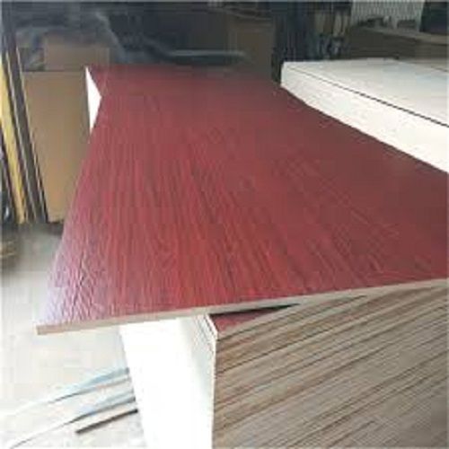  Light Weight Red Color Plain Laminated Plywood For Home Furniture, Office Furniture Core Material: Poplar