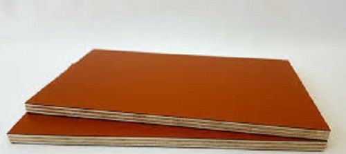  Orange Color Plain Laminated Plywood For Wood Working, Cabinetry And Furniture