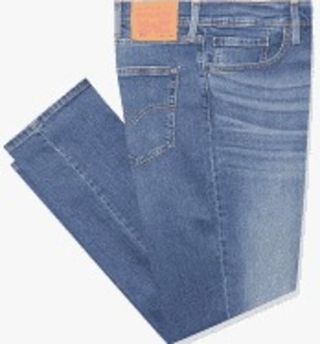 100 Percent Cotton Fabric Mens Regular Levis Jeans Color Blue And Classic Look 