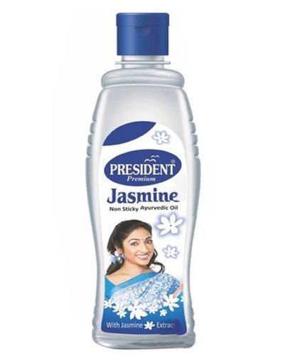 Transparent 500Ml President Jasmine Hair Oil, Liquid