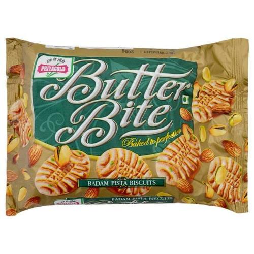  बटर बाइट बादाम पिस्ता बिस्कुट 200 ग्राम भरपूर स्वाद और उच्च पौष्टिक के साथ 