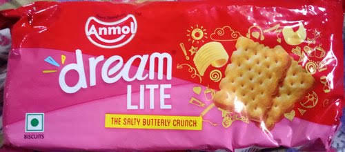 Delicious And Sweet Semi-Hard Square Healthy Anmol Drem Lite Biscuits