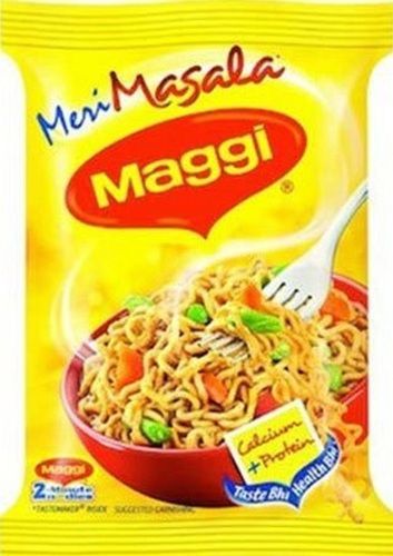 Hygienically Packed Tasty and Yummy Plain Texture Instant Maggie 2 Minute Noodles
