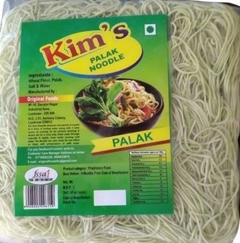 Hygienically Packed Tasty And Yummy Plain Texture Instant Noodles Veg Palak Noodles Carbohydrate: 23 Percentage ( % )